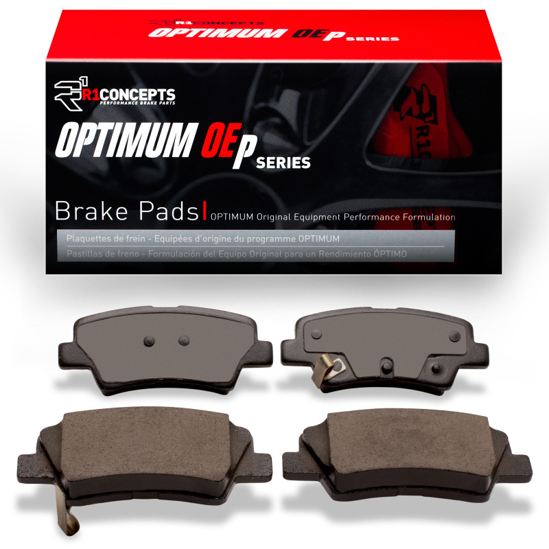 Dodge Attitude Brake Pads - Rear - R1 Concepts - Optimum OE - `11-`25